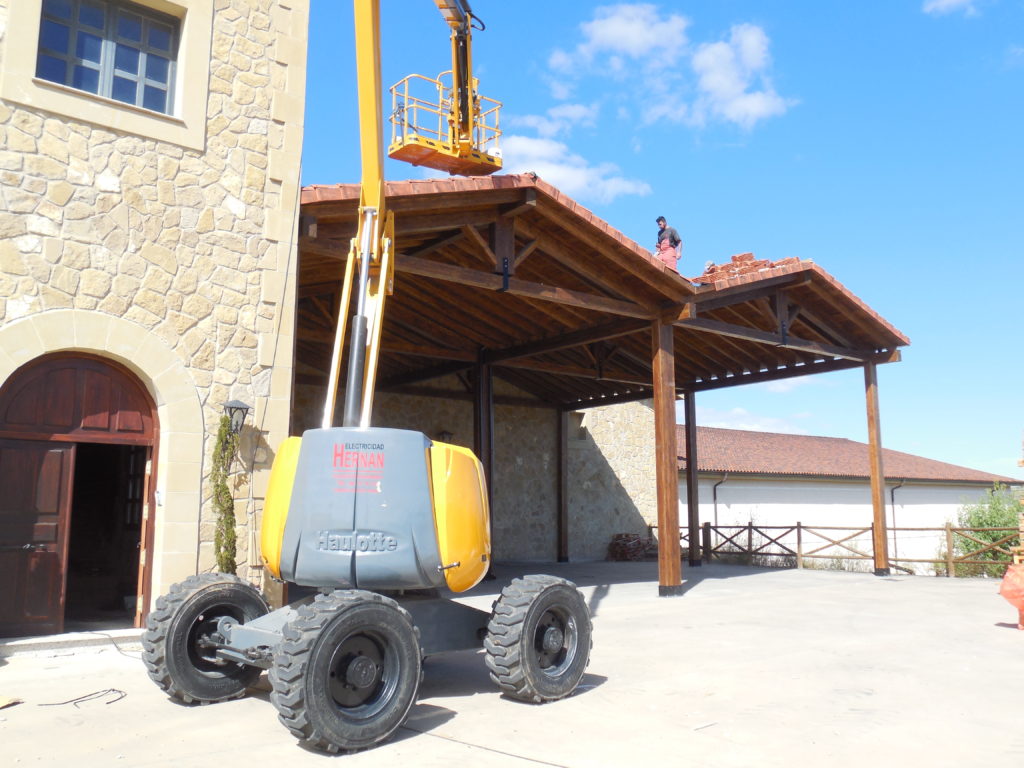 Cubierta San Vicente La Rioja