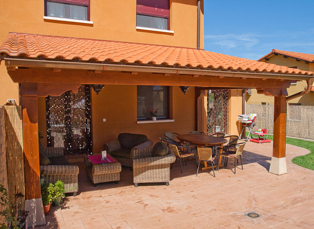 Porche rústico Navarrete La Rioja