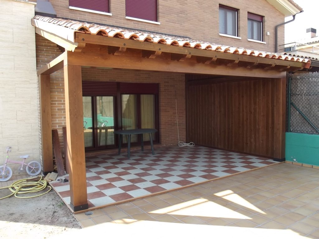 Porche moderno Navarrete La Rioja