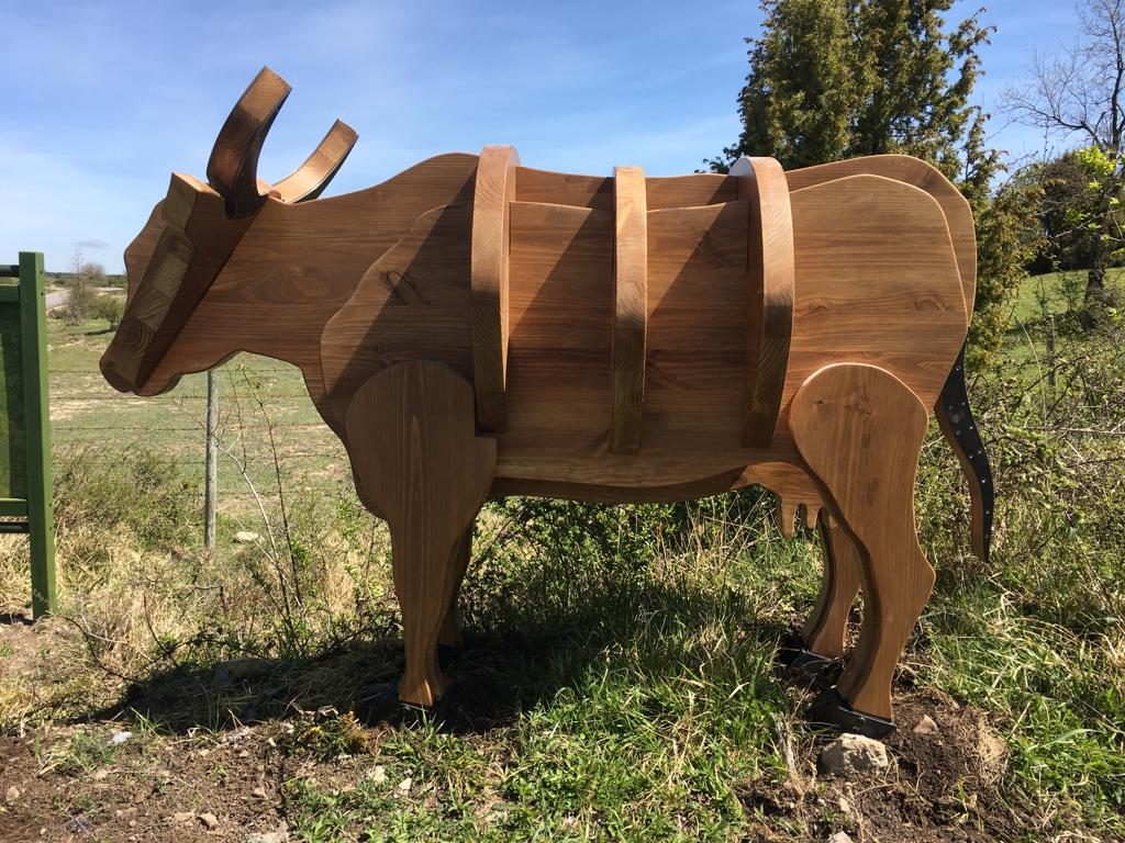 Vaca parametrizada Zuazo de Kuartango Alava