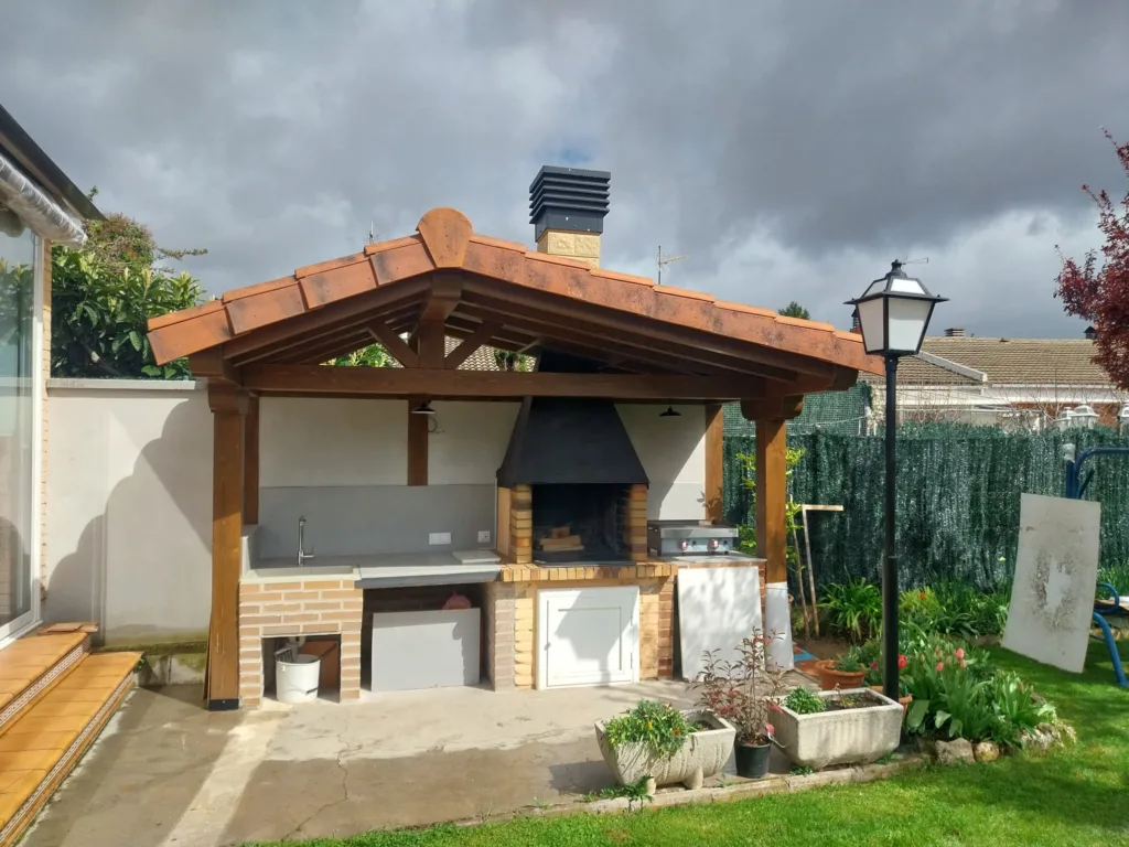 Porche para BBQ en Uruñuela