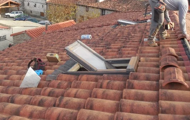 Cubierta con Velux